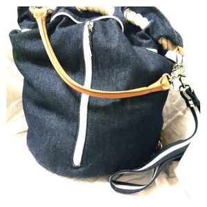 Denim cross  Body